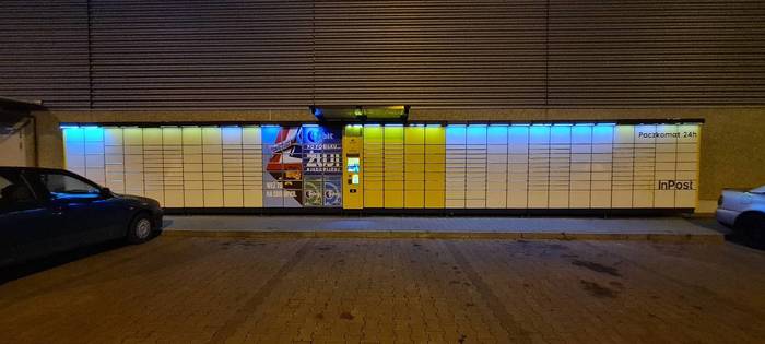Paczkomat SKK01A Przy markecie Kaufland