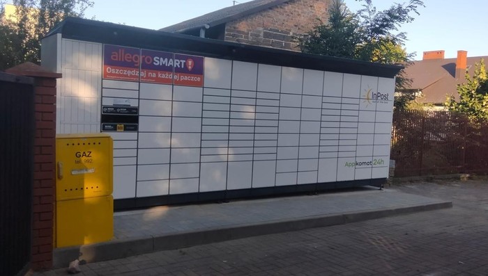 Parcel Locker SKK05BAPP Parking przy wjeździe
