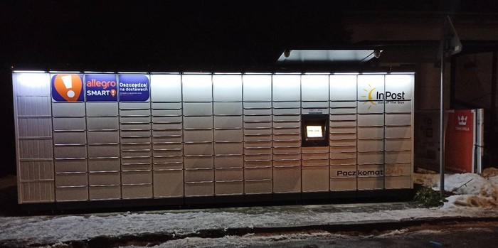 Paczkomat SKO04M Pralnia Chemiczna Skoczów Stary Targ 4