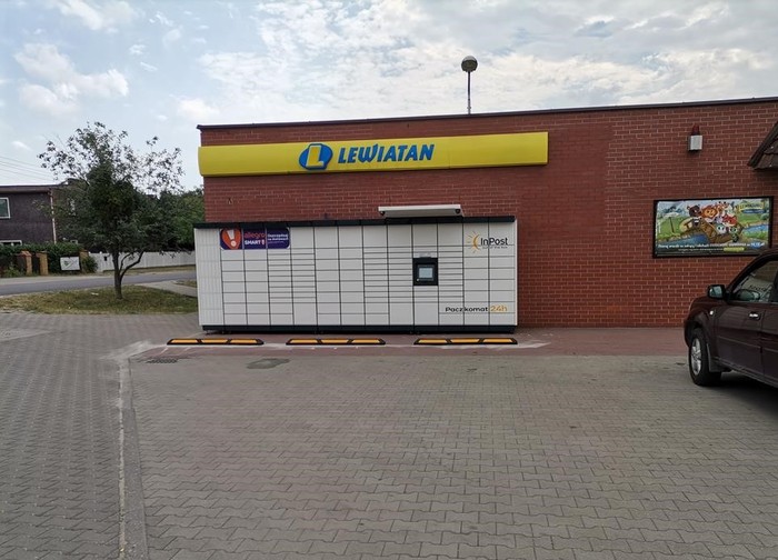 Paczkomat SKO05M Przy sklepie Lewiatan