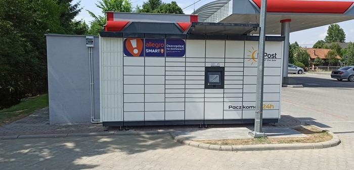 Parcel Locker SKZ04M Stacja Paliw Mądel