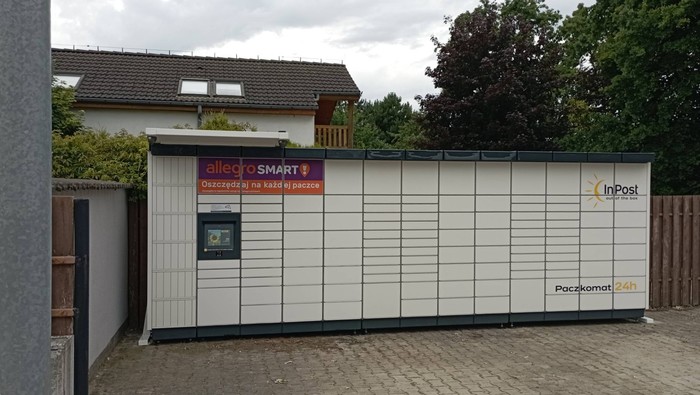 Paczkomat SLS06M Parking od ul. Krańcowej