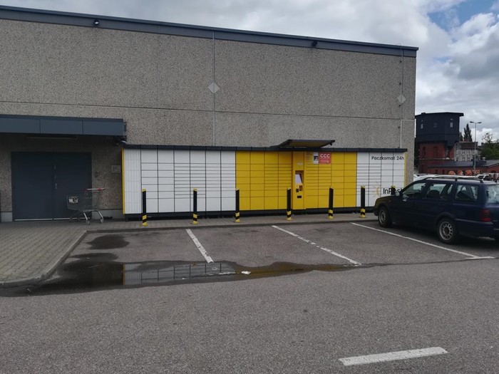 Paczkomat SLU03A Przy markecie Kaufland