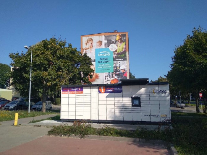 Paczkomat SLU14M przy Netto
