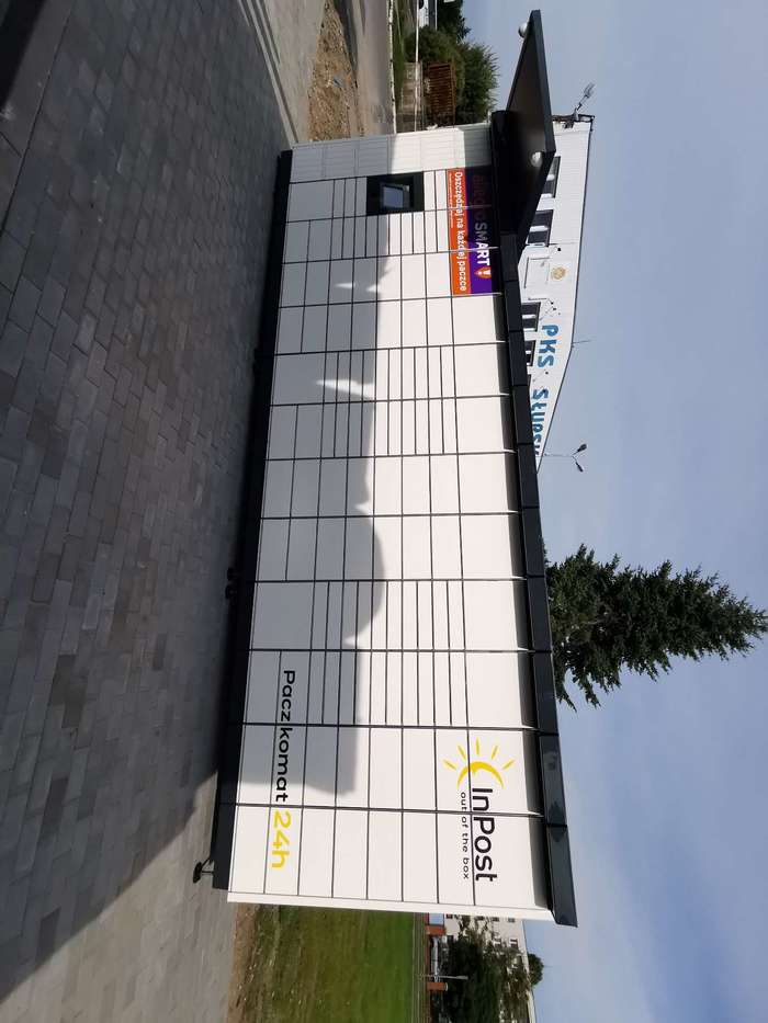 Paczkomat SLU15M Przy sklepie Aldi