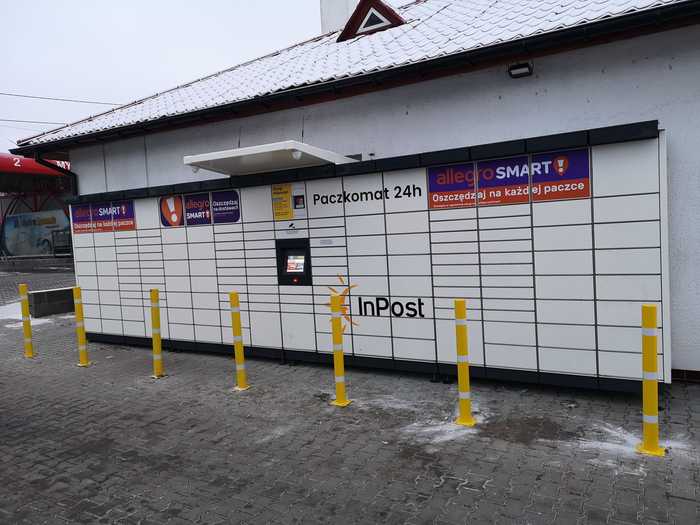Paczkomat SMB01M Przy myjni samochodowej