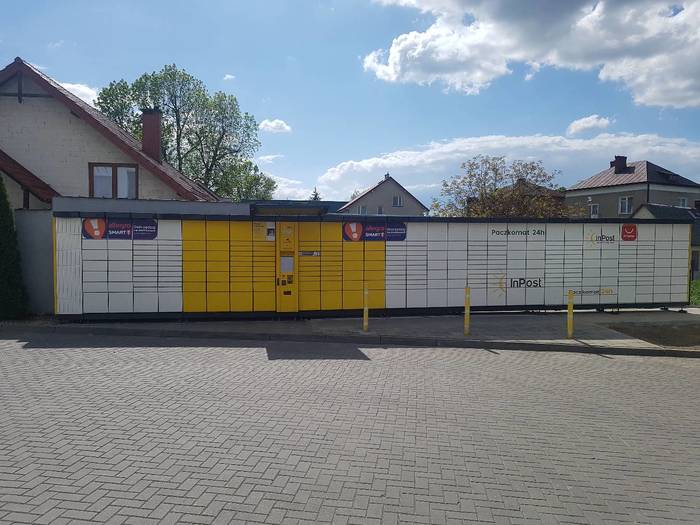 Paczkomat SME01A Przy sklepie Pepco