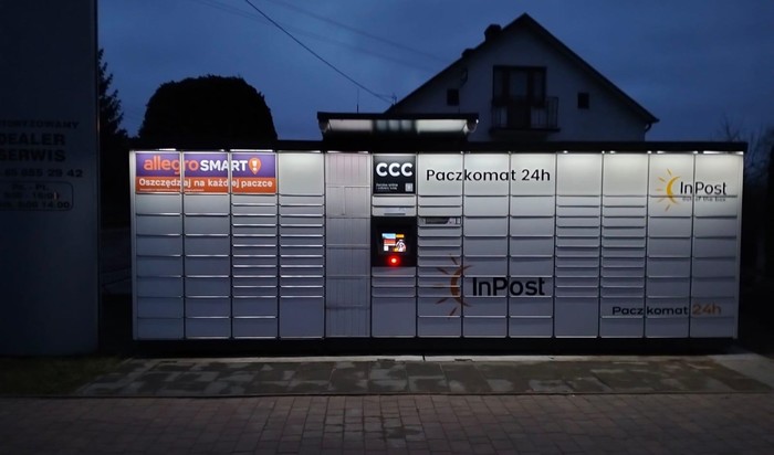 Paczkomat SME02M Domex Stihl ul. Wysoka 45