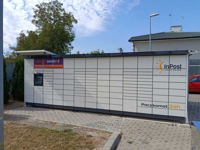 Paczkomat SND09M Parking przy kompresorze
