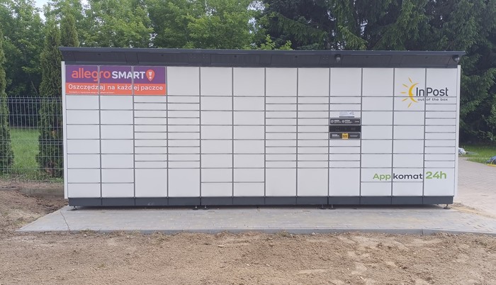 Parcel Locker SNPQ01BAPP Na posesji prywatnej