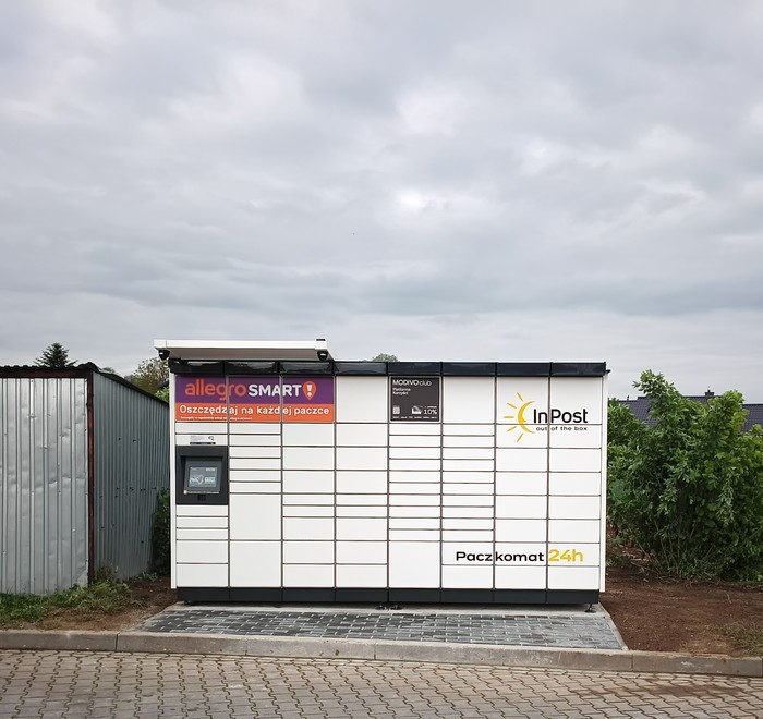 Parcel Locker SOKV01M Na stacji BP