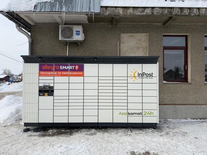 Paczkomat SOLS01BAPP Przy sklepie