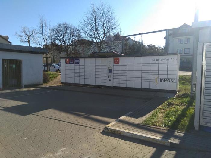 Paczkomat SOP02A Stacja paliw BP