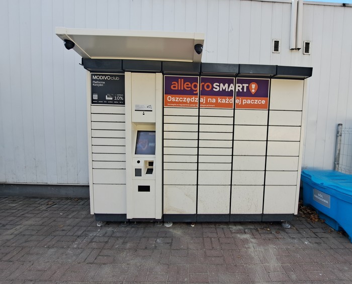 Paczkomat SOP03A Stacja benzynowa Shell