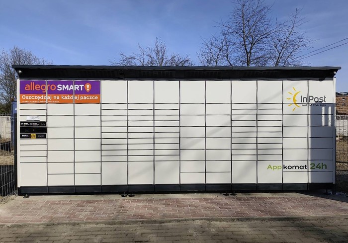 Paczkomat SOS05BAPP Przy zakładzie kamieniarskim