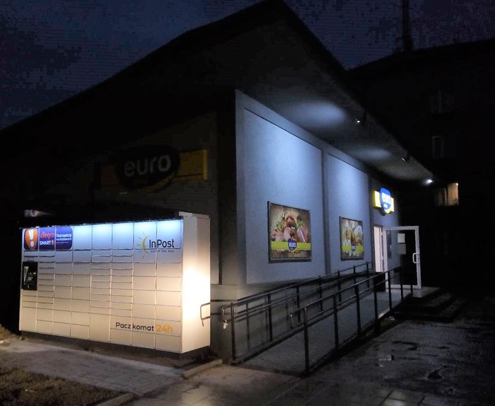 Parcel Locker SOS21M Przy Euro Sklepie