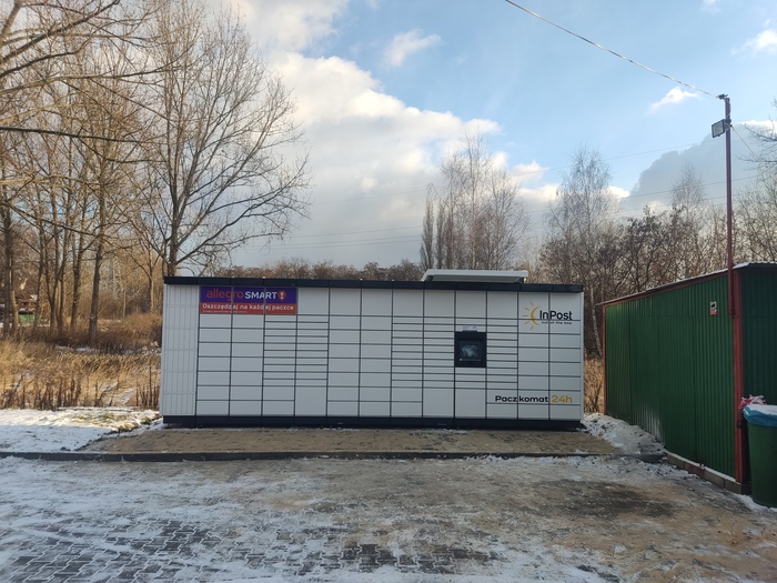 Поштомат SOS52M Na myjni bezdotykowej