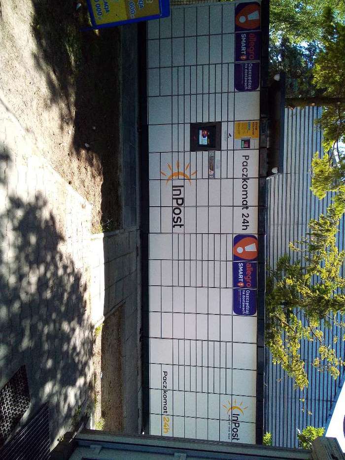 Paczkomat SPO01M Przy myjni bezdotykowej