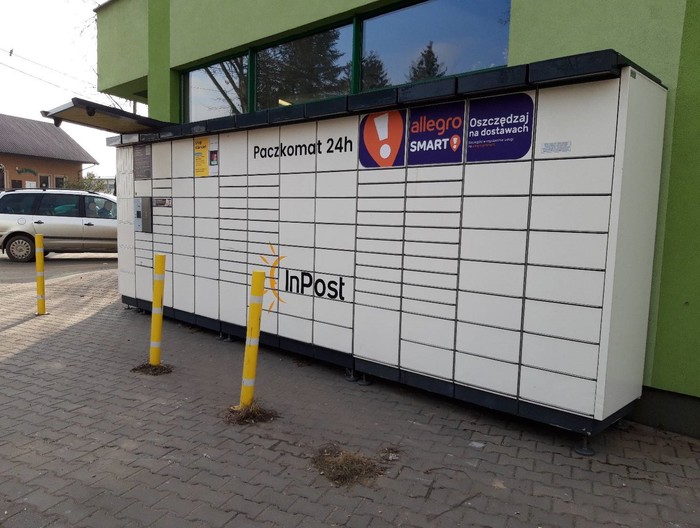 Paczkomat SPO03N Przy Centrum Ogrodniczym Replin