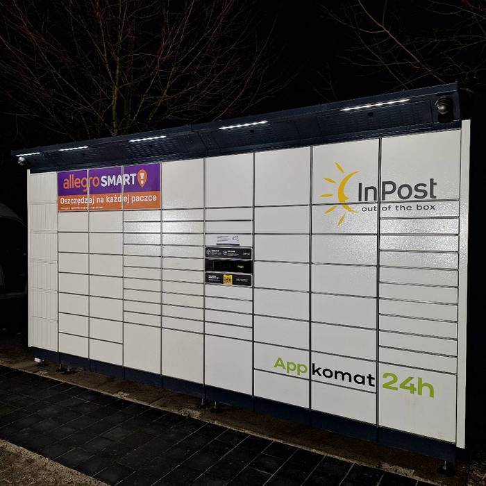 Paczkomat SPOR01BAPP Parking przed OSP