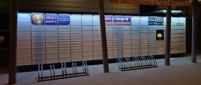 Parcel Locker SPT01M przy Auchan
