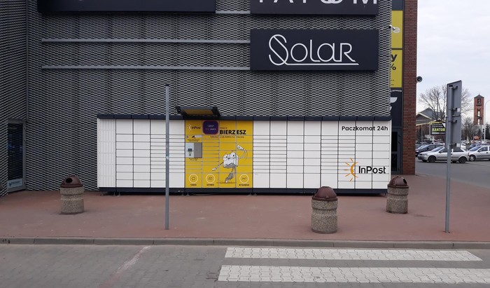 Paczkomat SRD03N Przy Galerii Sieradzkiej