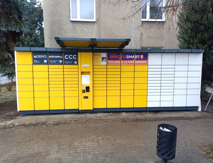 Paczkomat SRW05A prywatna posesja