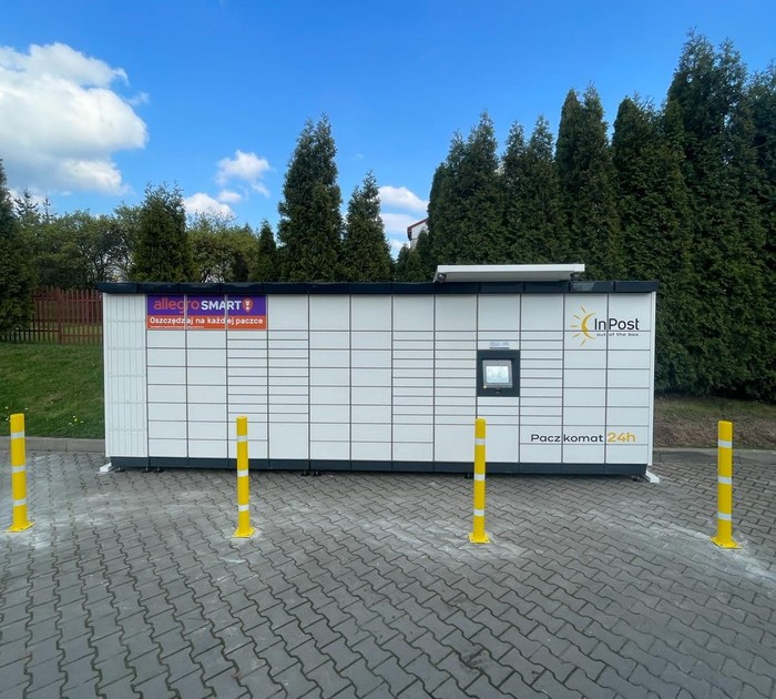 Paczkomat STA20M Parking przy myjni