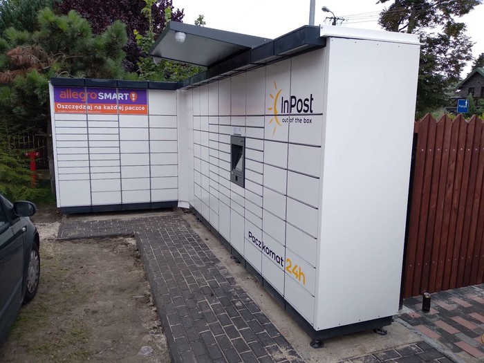 Paczkomat STB02M Przy sklepie Lewiatan