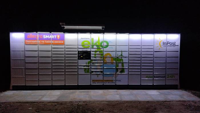 Paczkomat STG01APP Przy centrum transportu