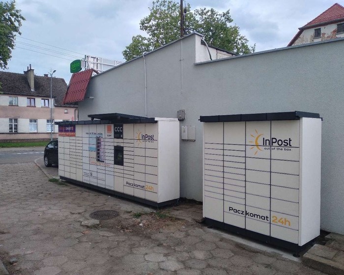 Paczkomat STK03M Przy sklepie Żabka