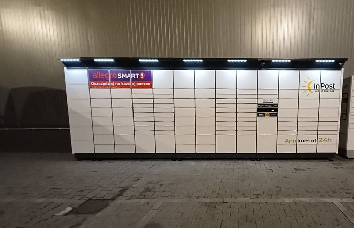 Paczkomat STM03BAPP Market Aldi