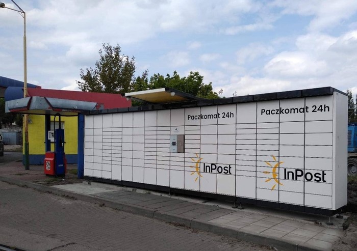 Paczkomat STS03N Stacja paliw