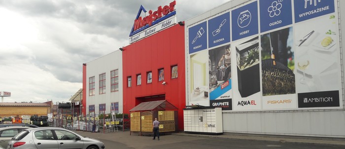 Paczkomat STW01N Przy sklepie Majster