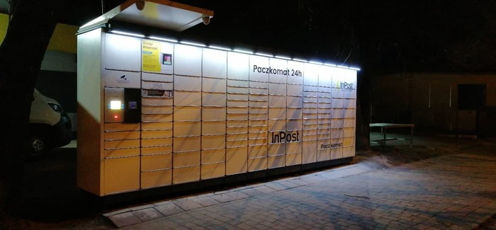 Parcel Locker STW03N Przy myjni samochodowej