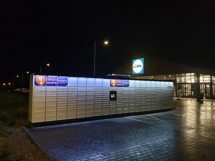 Parcel Locker STW09M Parking Lidl