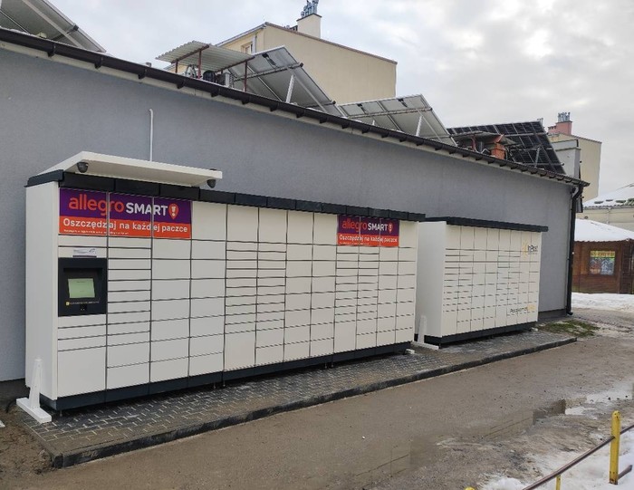 Parcel Locker STW19M Tył sklepu Piast