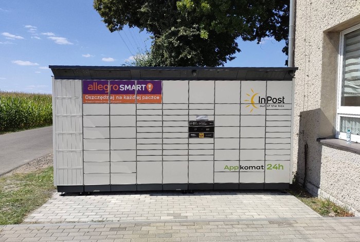 Paczkomat SUHA01BAPP Przy świetlicy wiejskiej