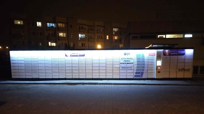 Paczkomat SUS01A Przy sklepie Lewiatan