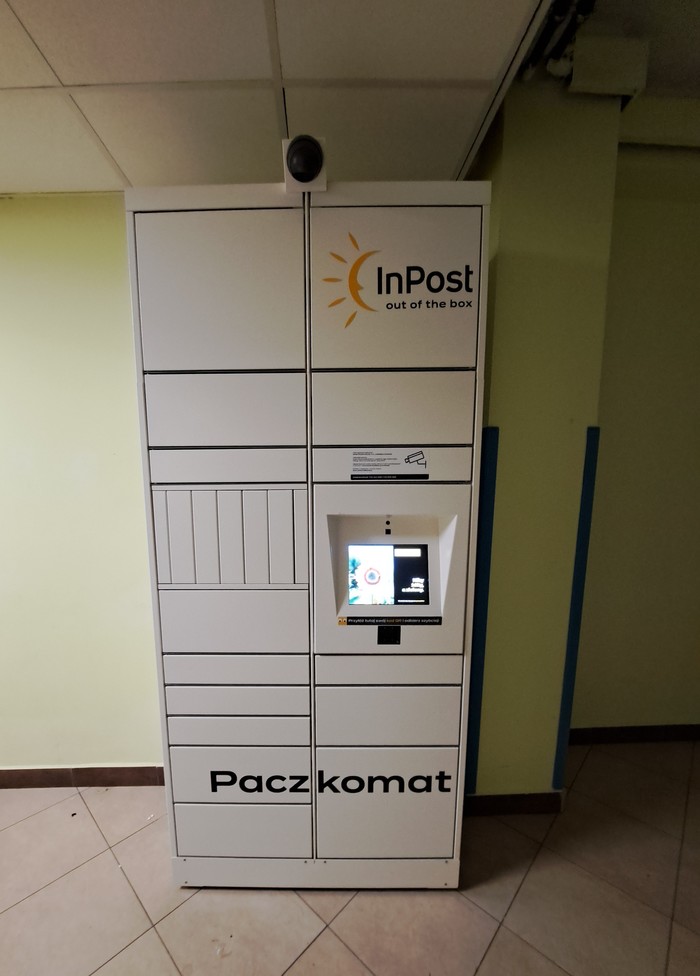 Parcel Locker SUW01HP w szpitalu