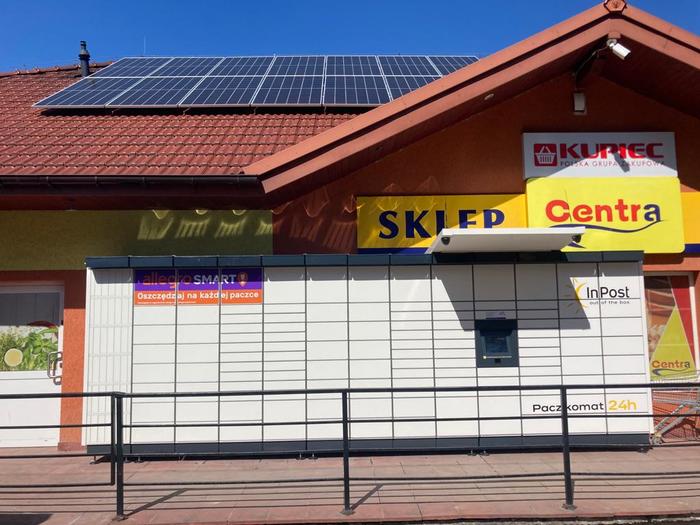 Paczkomat SVW01M Przy Sklepie Centra
