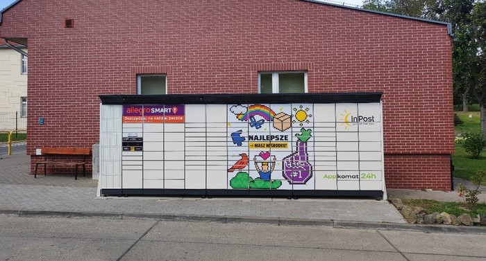 Paczkomat SWE03BAPP Przy Wojewódzkim Szpitalu Zdrowia Psychicznego