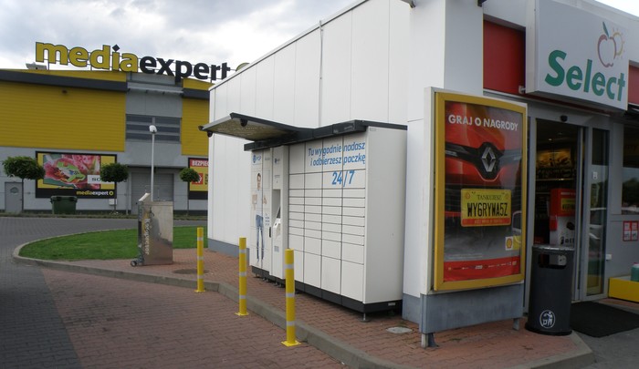 Parcel Locker SWI01L Stacja paliw Shell