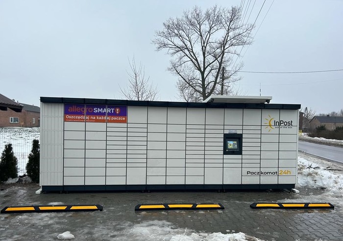 Parcel Locker SWID01M Przy sklepie spożywczym