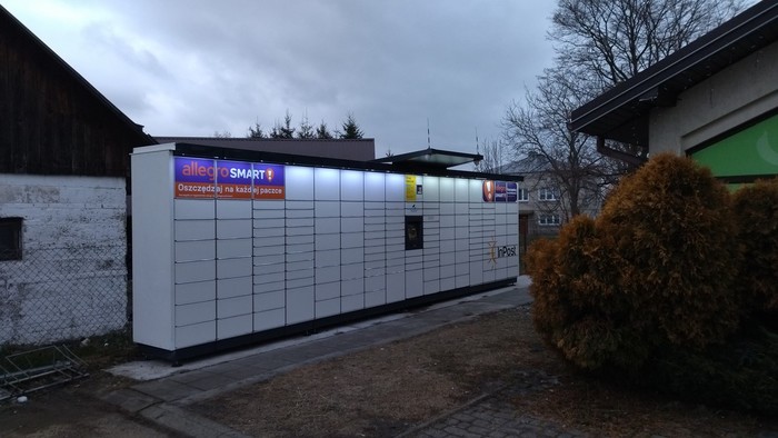 Parcel Locker SWP01M Przy sklepie Delikatesy Centrum