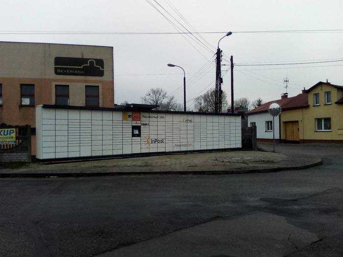 Paczkomat SWX01M Przy prywatnej posesji