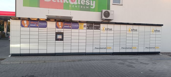 Parcel Locker SXN01M Przy stacji paliw Orlen