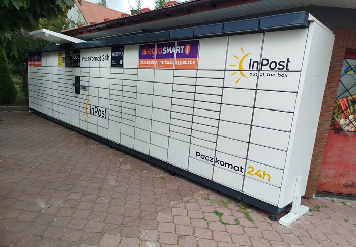 Parcel Locker SYG01N Przy sklepie Lewiatan
