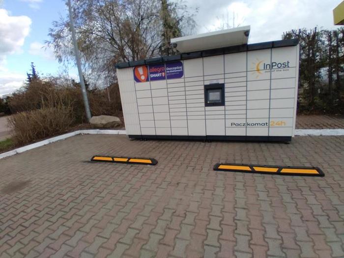 Поштомат SYI01M Parking stacji Lotos