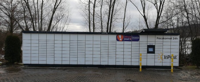 Parcel Locker SYS01M Parking przed Delikatesami Centrum